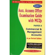 Asstt. Accounts Officer Exam. Guide with MCQs (Paper 8)
